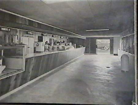 US-23 Drive-In Theater - Inside Snackbar 1952 Theatre Catalog (newer photo)